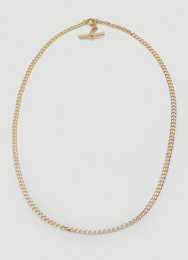 Bottega Veneta Chain Necklace Gold bov0143050