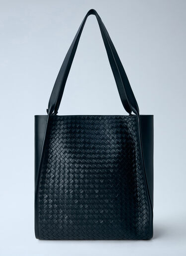 LN-CC® - Bottega Veneta: Corriere Tote Bag - Black Bottega Veneta Corriere Tote Bag Black bov0164001