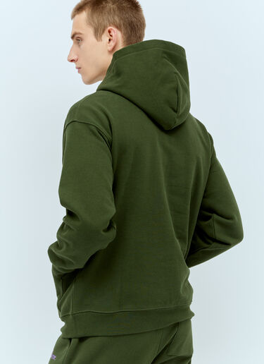 Dime Classic Small Logo Hooded Sweatshirt Green dmt0154005