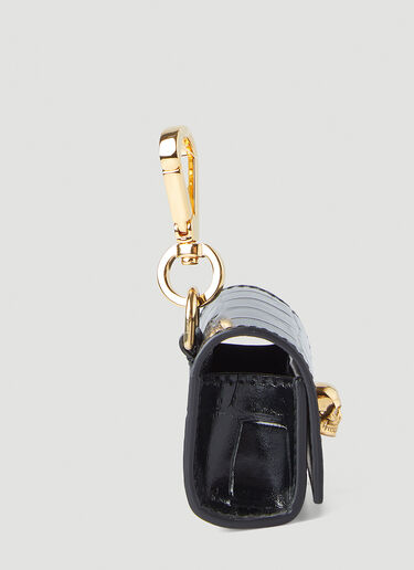 스컬 AirPods Pro 케이스 Alexander McQueen 스컬 AirPods Pro 케이스 블랙 amq0247058