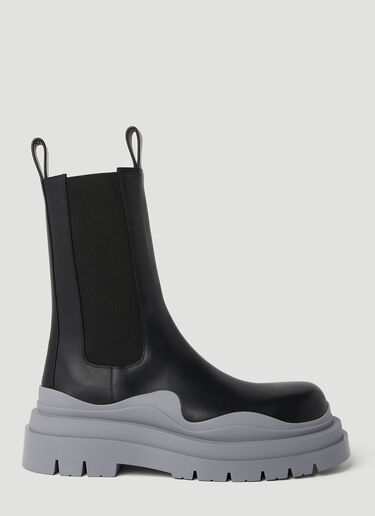 Bottega Veneta Tire Boots in Grey