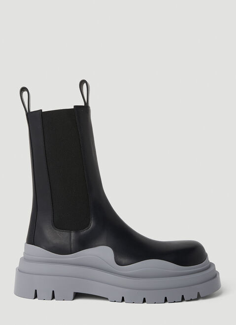 Bottega Veneta Tire Boots Black bov0142013