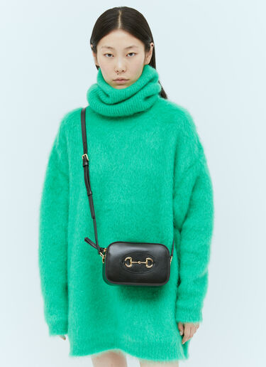 Horsebit 1955 小号单肩包 Gucci Horsebit 1955 小号单肩包 黑色 guc0254048