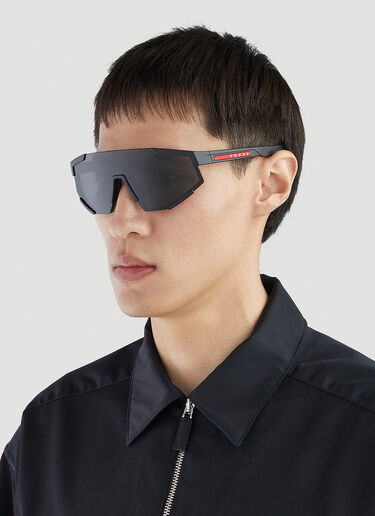 Prada Linea Rossa Linea Rossa PS 04WS Sunglasses Black lpl0351004