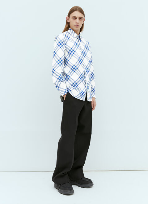 Burberry 울 테일러드 팬츠 화이트 bur0154004