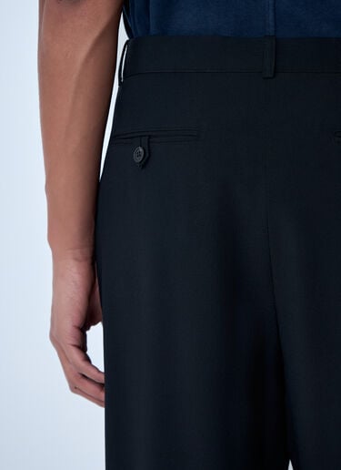 The Row Corley Wool Pants Black row0163001