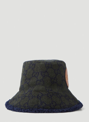 Gucci 徽标贴饰帽 黑色 guc0147167