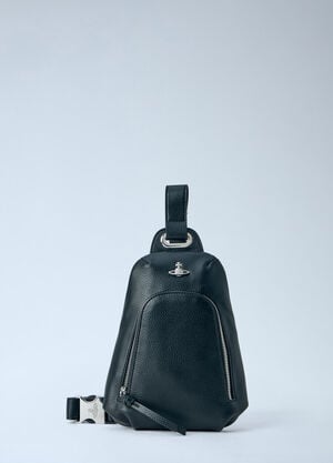 Vivienne Westwood Leather Crossbody Bag Black vvw0164002