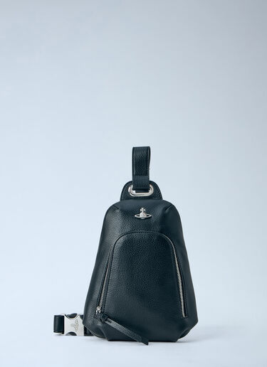 Vivienne Westwood Leather Crossbody Bag Black vvw0164002