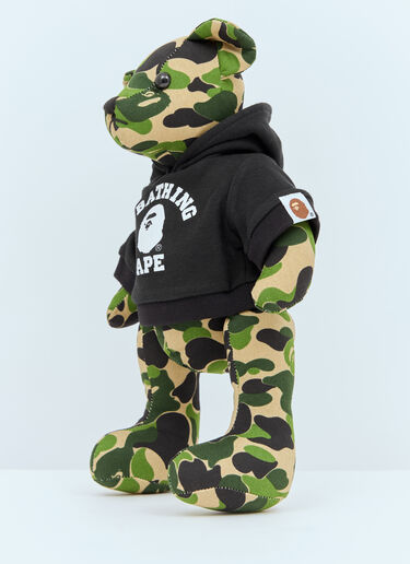 A BATHING APE® Camo Bear Push Doll Green aba0357001