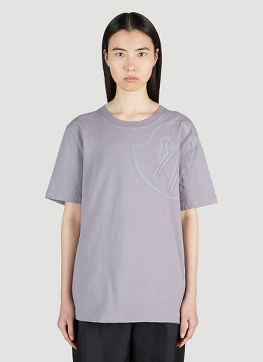 6 Moncler 1017 ALYX SM 徽标印花 T 恤 丁香紫 mal0351003