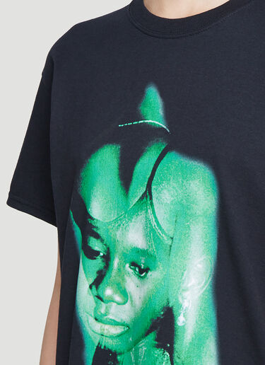 Mowalola Another Man’s Wife T-Shirt Black mow0342001