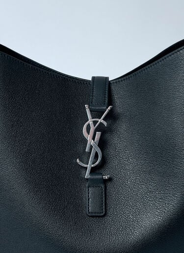Large Le 5 à 7 Leather Shoulder Bag Saint Laurent Large Le 5 à 7 Leather Shoulder Bag Black sla0259088