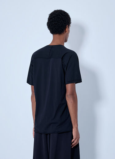 LN-CC® - Kiko Kostadinov: Astro Short Sleeves T-Shirt - Black Kiko Kostadinov Astro Short Sleeves T-Shirt Black kko0165008