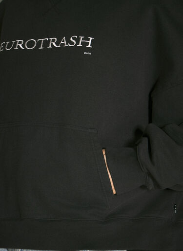 Eytys Eurotrash Hooded Sweatshirt Black eyt0358008