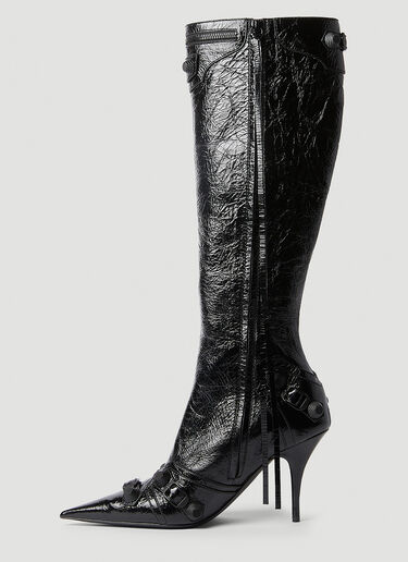 Balenciaga 카골 90mm 피어싱 부츠 블랙 bal0254027