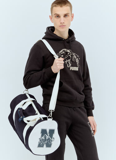 Puma x Noah Logo Print Duffle Bag Navy pun0156001