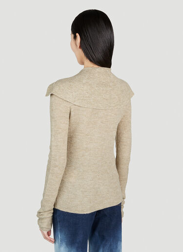 Acne Studios 세일러 칼라 카디건 베이지 acn0252018