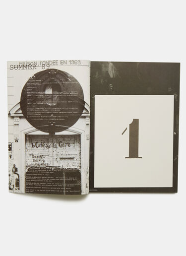 Books Street Special 1 + 2 - Maison Martin Margiela Black dbr0590015