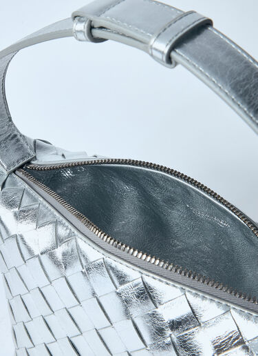 Bottega Veneta Mini Wallace Shoulder Bag Silver bov0259073