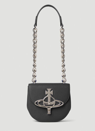 Vivienne Westwood Sofia 马鞍包 黑色 vvw0251066