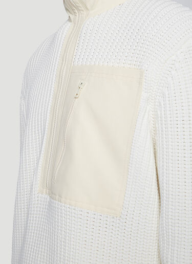 Yohji Yamamoto Turtleneck Sweater White yoy0142012