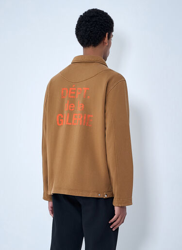 Zip-Front Cotton Jacket Gallery Dept. Zip-Front Cotton Jacket Beige gdp0162006