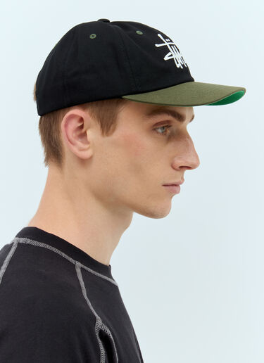 Stüssy Big Basic Vintage Baseball Cap Black sts0157016