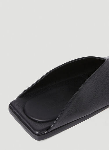 MM6 Maison Margiela Square Mules Black mmm0251027