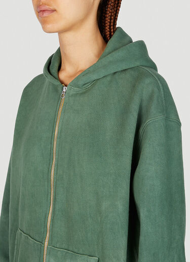 NOTSONORMAL Splashed Hooded Sweatshirt Green nsm0351019