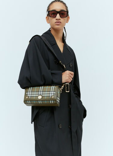 Burberry Top Handle Note Handbag Green bur0254002