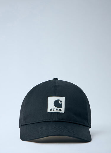 Carhartt WIP x F.C.Real Bristol Logo Patch Baseball Cap Black wip0364007