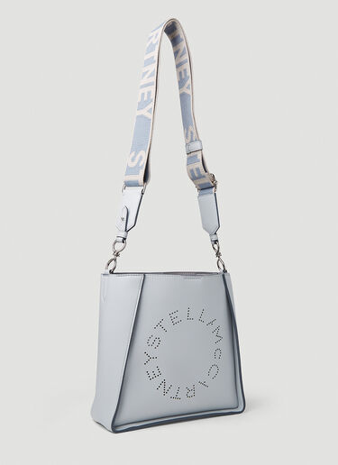 Stella McCartney Perforated Logo Small Shoulder Bag Light Blue stm0251026