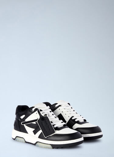 Out Of Office Calf Leather Sneakes Off-White Out Of Office Calf Leather Sneakes Black ofw0262092