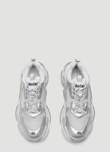 Balenciaga Triple S Sneakers Silver bal0144016