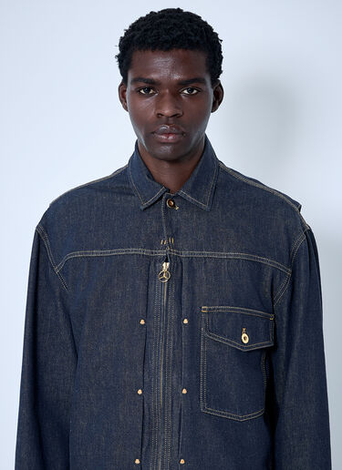 Moncler x Mercedes-Benz by Nigo Nepit Denim Jacket Blue mmn0160001