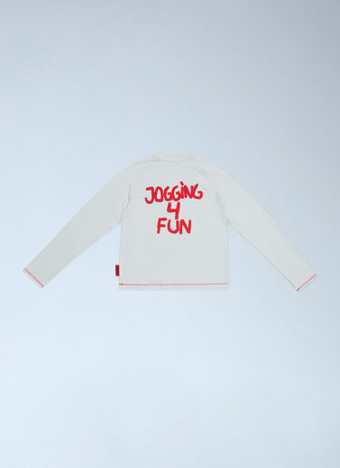 LN-CC® - UNNA: Jogging 4 Fun Longsleeve - White UNNA Jogging 4 Fun Longsleeve White uno0166003