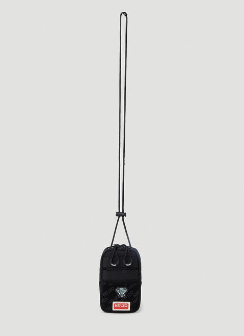 Bottega Veneta Lanyard Phone Case Black bov0148151