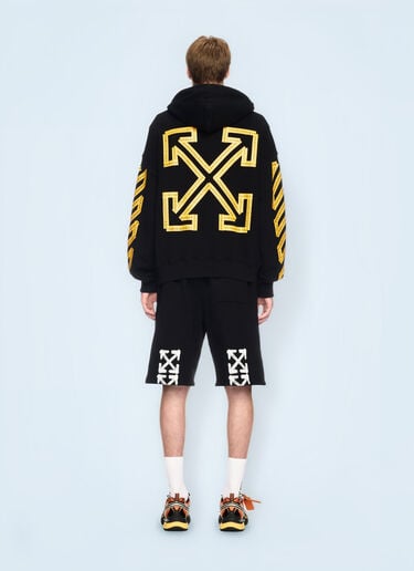 Off-White Tape Arrow Hooded Sweatshirt Black ofw0160101