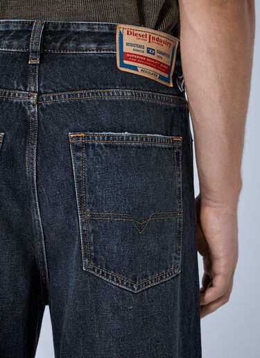 LN-CC® - Diesel: D-Rise Wide Leg Jeans - Grey Diesel D-Rise Wide Leg Jeans Grey dsl0163016