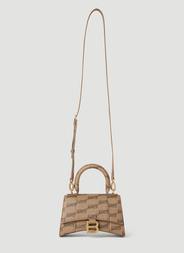 Hourglass XS Shoulder Bag Balenciaga Hourglass XS Shoulder Bag Beige bal0251081