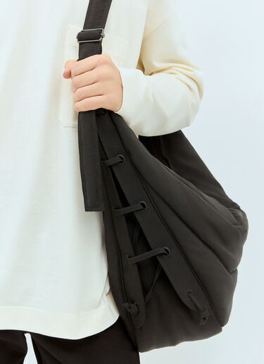 Lemaire Large Soft Game Shoulder Bag Black lem0158017