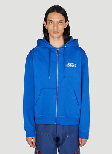 Sky High Farm Workwear Quil Lemons Farm Hooded Sweatshirt Blue skh0352019