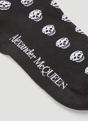 Alexander McQueen Skull Socks Black amq0143022