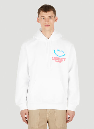 Carhartt WIP Logo Print Hooded Sweatshirt LN CC