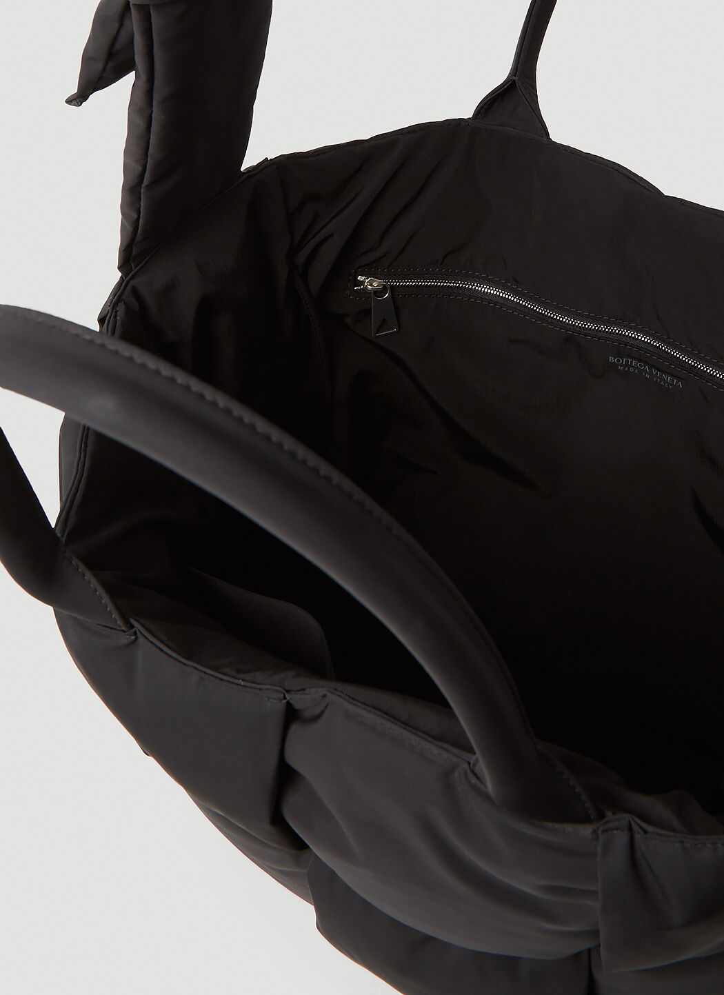 Bottega Veneta Men s Large Arco Padded Tote Bag in Black LN CC