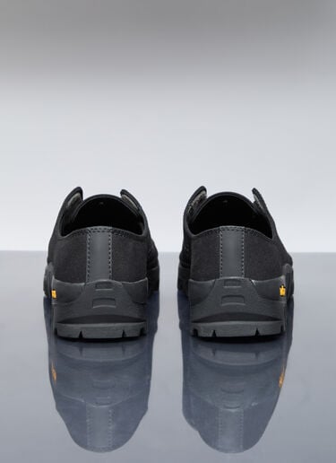 Yohji Yamamoto Fly Front Low Top Sneakers Black yoy0156013