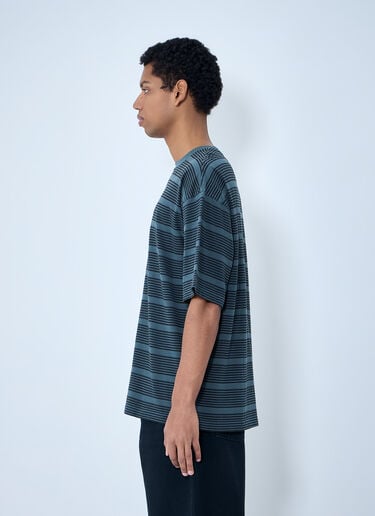Carhartt WIP Striped Cotton Jersey T-Shirt Grey wip0163009