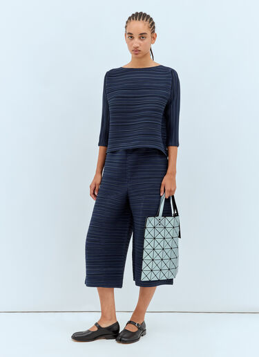 Bao Bao Issey Miyake Lucent Matte Tote Bag Blue bao0257007