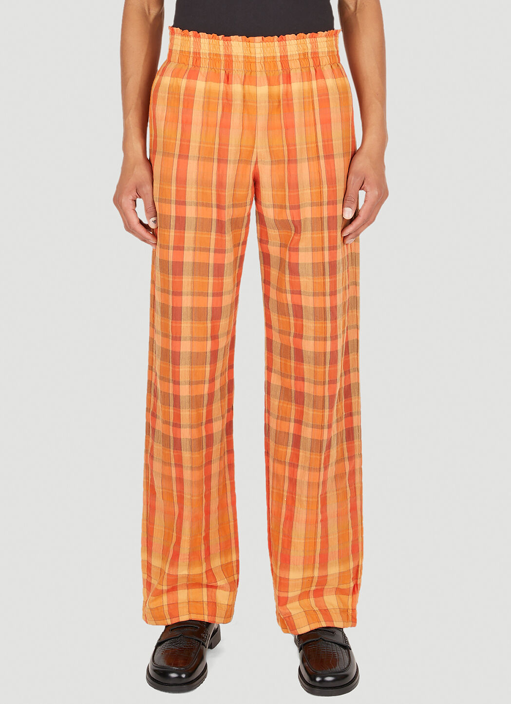Acne discount plaid pants